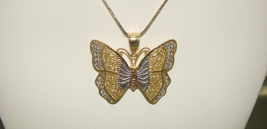 Butterfly necklace