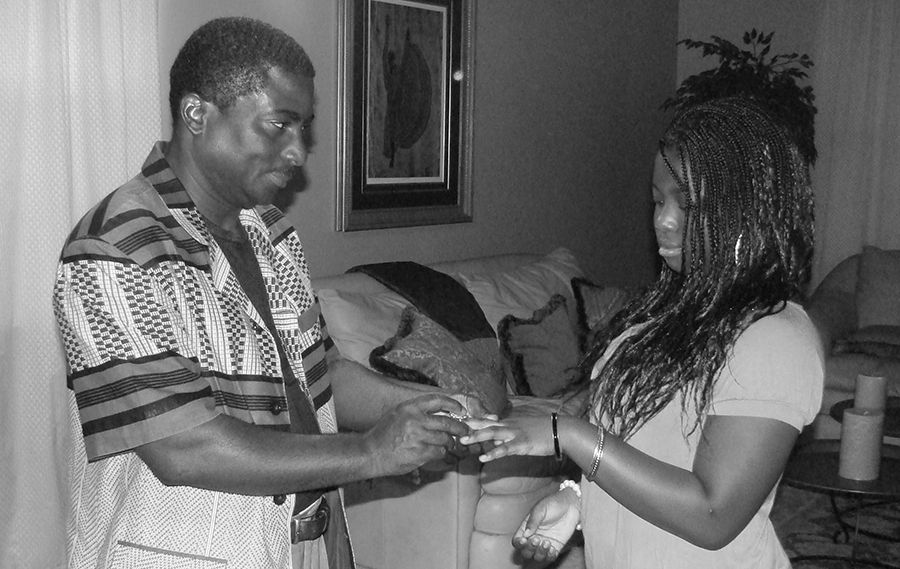 Dad offering BENspired Books